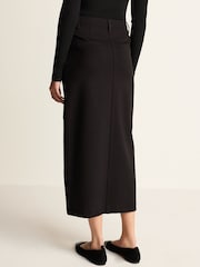 Black Ponte Column Skirt - Image 2 of 5