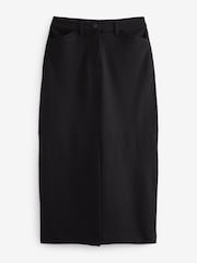 Black Ponte Column Skirt - Image 4 of 5
