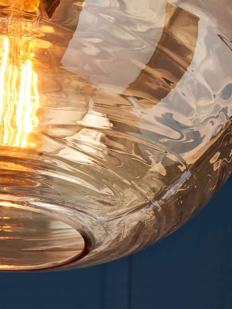 Visconte by BHS Brass Sarno Pendant Ceiling Light - Image 2 of 5