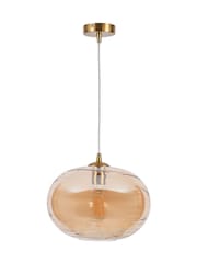 Visconte by BHS Brass Sarno Pendant Ceiling Light - Image 5 of 5