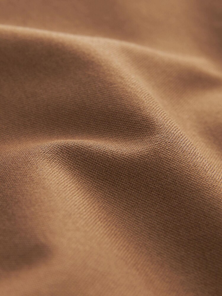 Tan Regular Fit Long Sleeve Oxford Shirt - Image 8 of 8