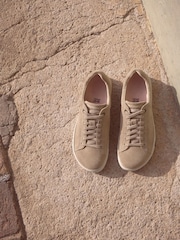 Birkenstock Grey Suede Bend Low Trainers - Image 2 of 6