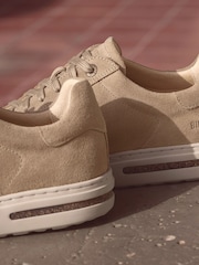Birkenstock Grey Suede Bend Low Trainers - Image 3 of 6