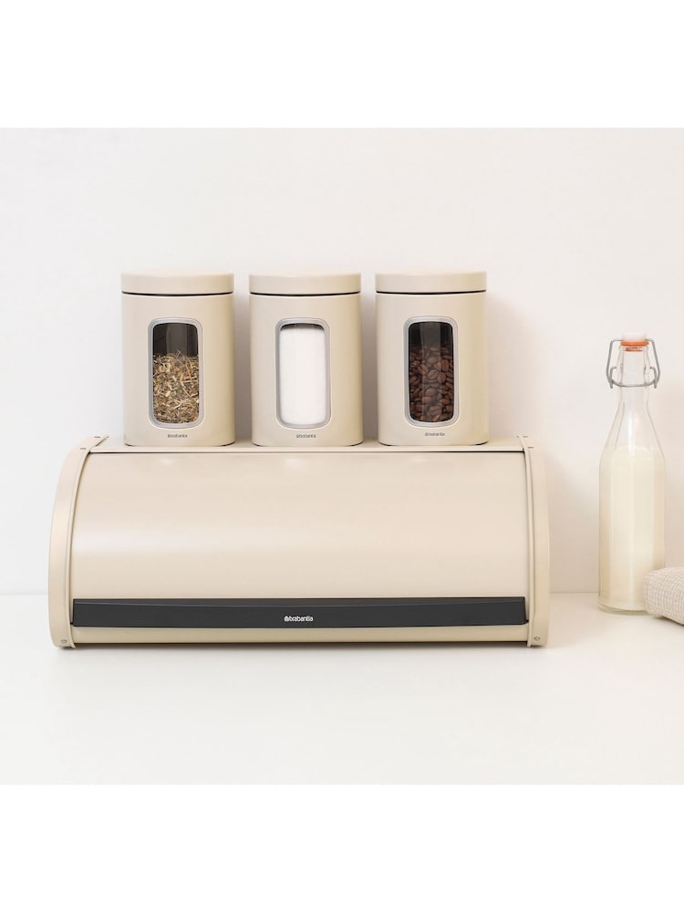 Brabantia Cream Roll Top Bread Bin - Image 1 of 4