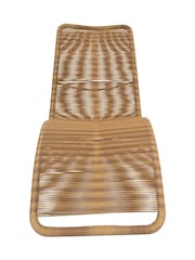Charles Bentley Natural Zanzibar Garden Sun Lounger - Image 4 of 5