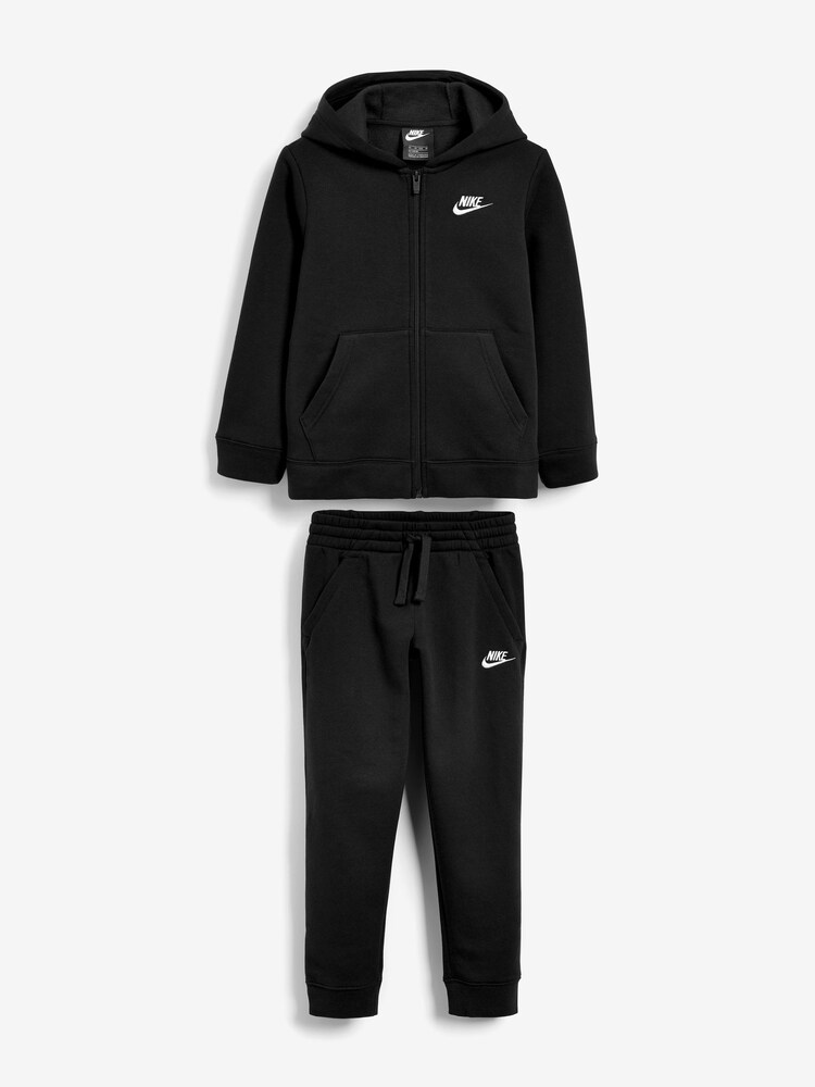 Nike Black Club Fleece Tracksuit - Image 10 of 15