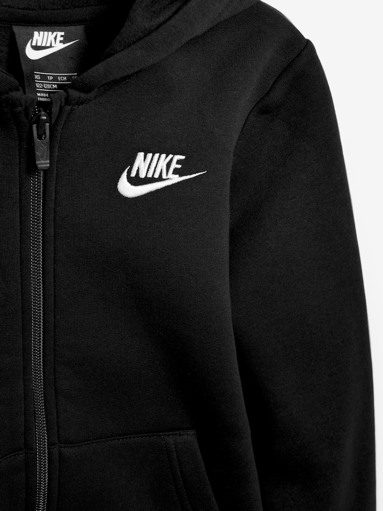Nike Black Club Fleece Tracksuit - Image 15 of 15