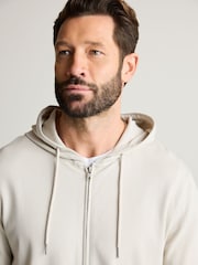 Stone Texture Lightweight Zip Up Hoodie - Image 1 of 8