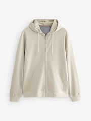 Stone Texture Lightweight Zip Up Hoodie - Image 6 of 8