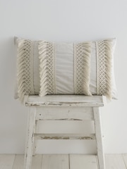 Pineapple Elephant Stone Izmir 100% Cotton Tassel Cushion - Image 2 of 3