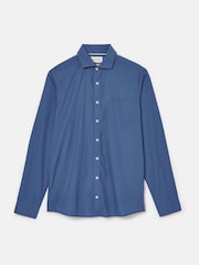 Joules Blue Cotton Shirt - Image 8 of 9