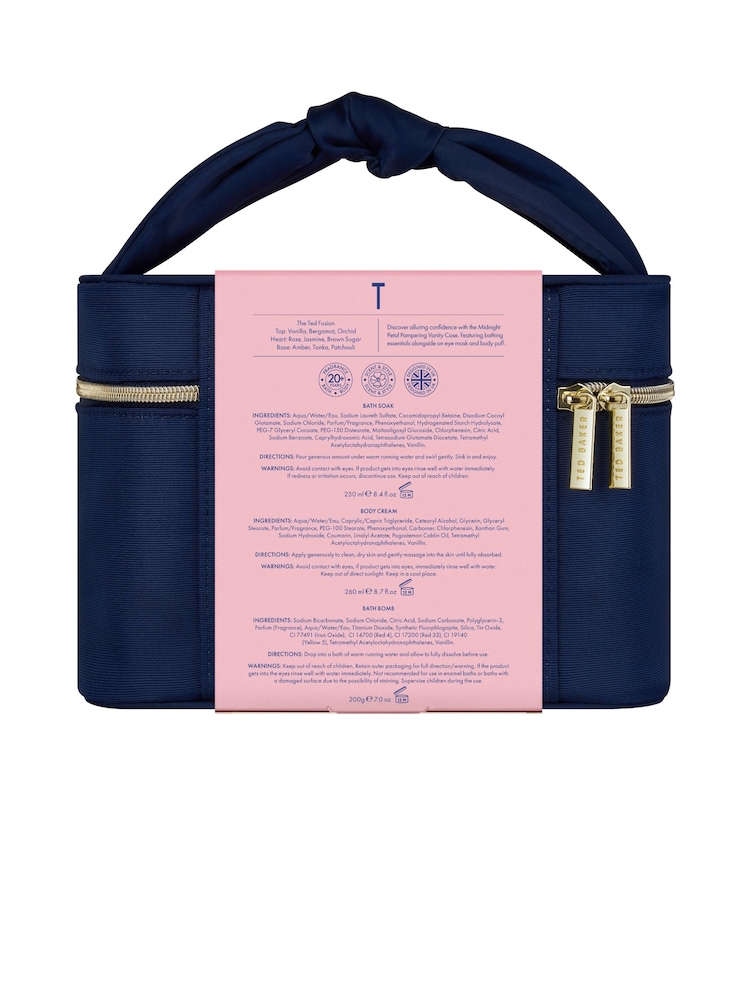 Ted Baker Fusion Midnight Petal Bathing Vanity Case - Image 4 of 4