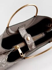 Snake Effect Ring Handheld Bag - Image 4 of 6
