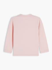 Tommy Hilfiger Pink Logo Long Sleeve T-Shirt - Image 2 of 3