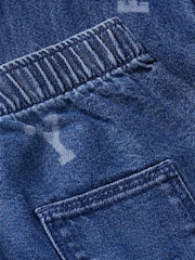 Tommy Hilfiger Blue Logo Elasticated Waist Jeans - Image 3 of 3