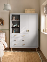 Grey Double, 3 drawers Wardrobe - Image 1 of 11