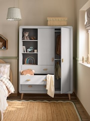 Grey Double, 3 drawers Wardrobe - Image 2 of 11