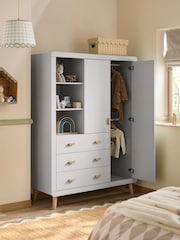 Grey Double, 3 drawers Wardrobe - Image 4 of 11