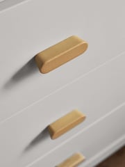 Grey Double, 3 drawers Wardrobe - Image 6 of 11