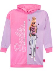 Character Pink Barbie Longline Hoodie - Image 1 of 5
