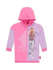Character Pink Barbie Longline Hoodie - Image 2 of 5