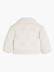 Tommy Hilfiger White Flag Relaxed Quilted Fleece Jacket - Image 2 of 3