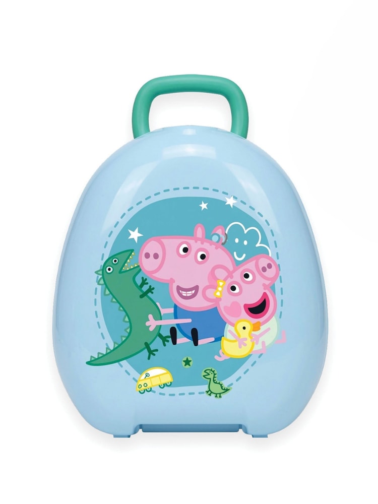 My Carry Potty Blue Peppa Pig Travel Potty - Image 1 of 6 My Carry Potty Blue Peppa Pig Travel Potty - Image 1 of 6