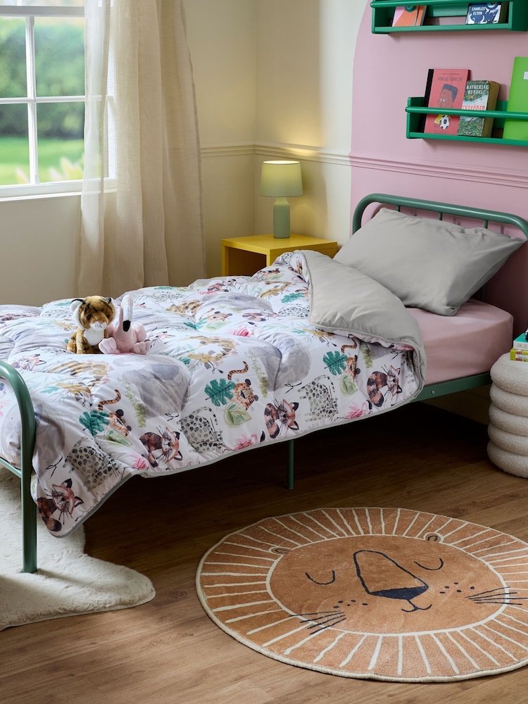 Night Lark Chester Zoo Coverless Duvet and Pillowcase 4.5 Tog Set - Image 1 of 6
