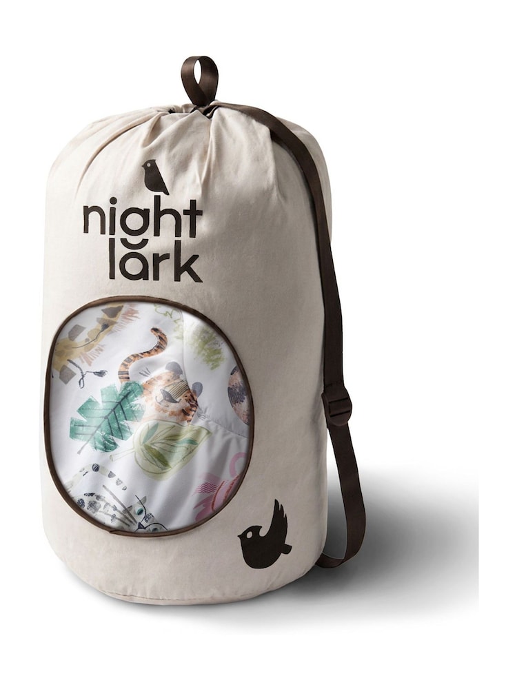 Night Lark Chester Zoo Coverless Duvet and Pillowcase 4.5 Tog Set - Image 6 of 6