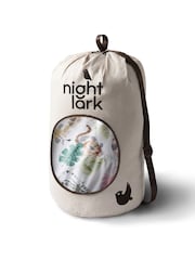 طقم من لحاف بلا غطاء وكيس وسادة بطبعة حيوانات من Night Lark - صورة 6 من 6