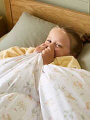 Night Lark Junior Coverless Duvet and Pillowcase Set - 6的图像2｝