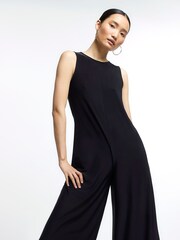 River Island Black Wide Leg Jumpsuit - Image 3 of 6