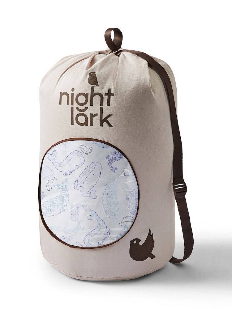 طقم من لحاف بلا غطاء وكيس وسادة للأطفال الصغار من Night Lark - صورة 6 من 6