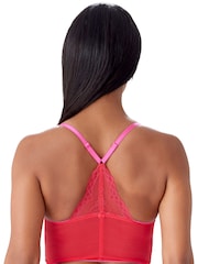 Gossard Yellow Superboost Lace Deep V Bralet - Image 4 of 7