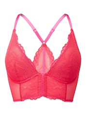 Gossard Yellow Superboost Lace Deep V Bralet - Image 6 of 7