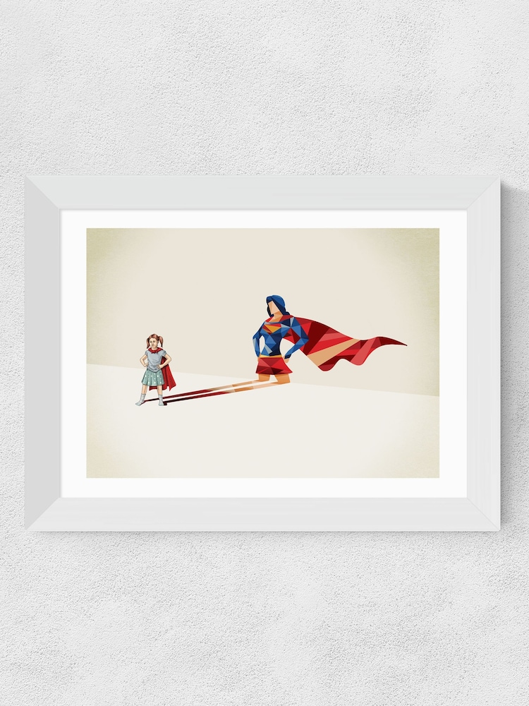 White Heroine by Jason Ratliff Framed Print - Image 4 of 4