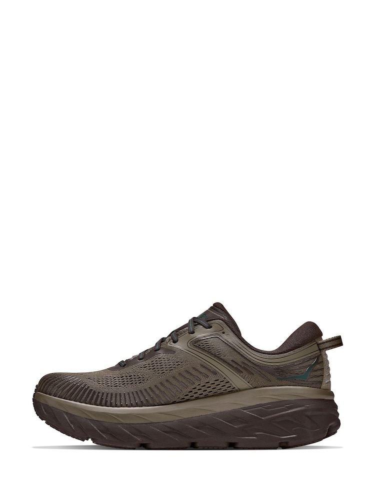 HOKA Olive Green Bondi 7 - Trainers - Image 6 of 6 HOKA Olive Green Bondi 7 - Trainers - Image 6 of 6
