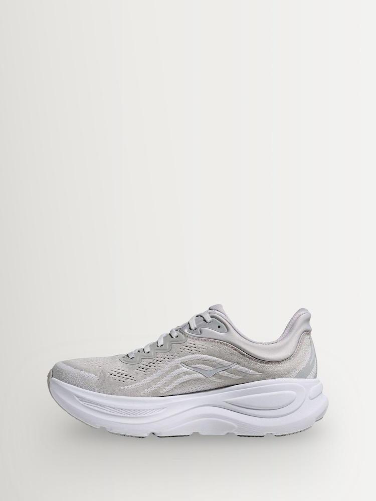 HOKA Grey Bondi 9 Trainers - Image 2 of 6 HOKA Grey Bondi 9 Trainers - Image 2 of 6