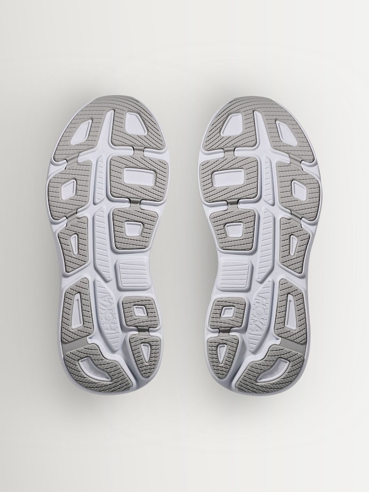HOKA Grey Bondi 9 Trainers - Image 6 of 6 HOKA Grey Bondi 9 Trainers - Image 6 of 6
