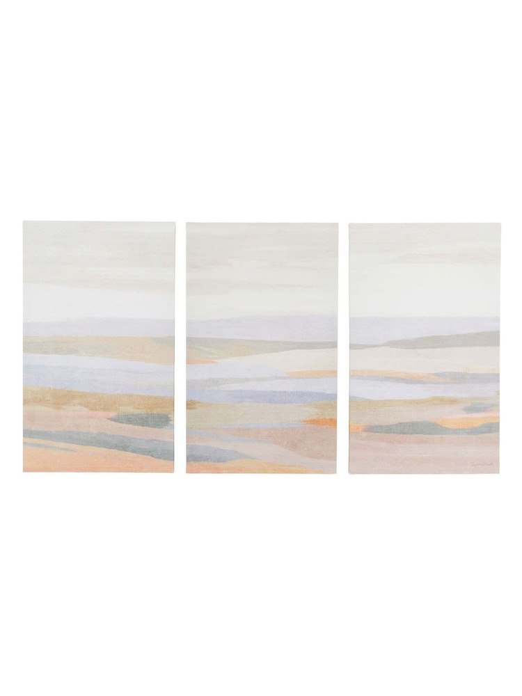 Gallery Home Grey Into It Triptych Canvas Set of 3 - Image 1 of 4 Gallery Home Grey Into It Triptych Canvas Set of 3 - Image 1 of 4