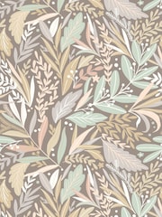 Origin Murals Stone Patterned Leaves Repeatable 2.8M Wall Mural - Image 1 of 1