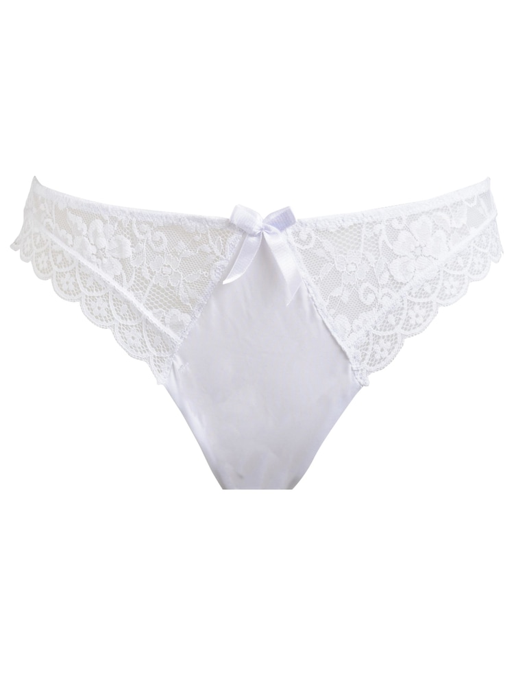 Wit - Pour Moi Rebel Deep Knickers - Image 4 of 5
