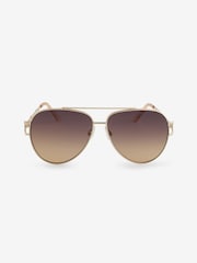 Gold Bamboo Temple Sunglasses - Image 3 of 6