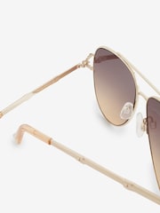 Gold Bamboo Temple Sunglasses - Image 6 of 6