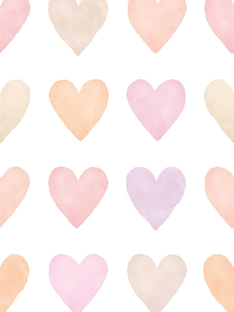 Origin Murals Neutral Blush Colour My Heart Repeatable 2.8M Wall Mural - Image 1 of 1 Origin Murals Neutral Blush Colour My Heart Repeatable 2.8M Wall Mural - Image 1 of 1