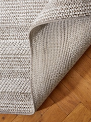 Natural Albie Bobble Border Rug - Image 5 of 6