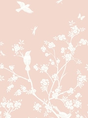 Origin Murals Blush Pink Blossom Trail Repeatable 2.8M Wall Mural - Image 1 of 1