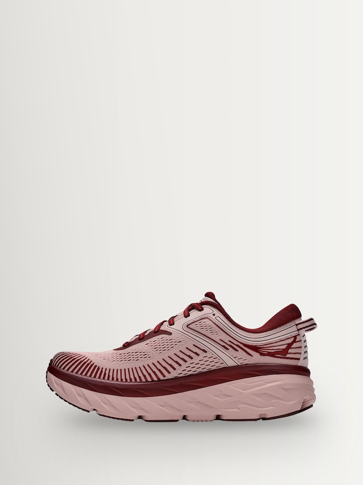 HOKA Pink Bondi 7 - Trainers - Image 8 of 8 HOKA Pink Bondi 7 - Trainers - Image 8 of 8