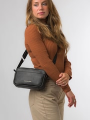 Pure Luxuries London Dion Nappa Leather Cross-Body Bag - Image 1 of 7