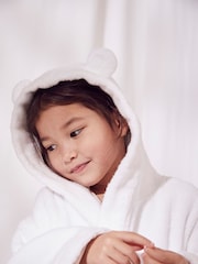 The White Company 100% Cotton Dressing Gown With Ears - Image 2 of 4